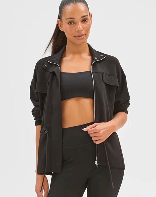 Active funnel neck Jacket