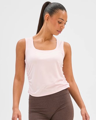 Active studio luxe ruched tank top