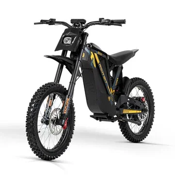 [EU DIRECT] RICH BIT V9 Electric Dirt Bike 48V 20Ah Battery 1500W Motors Recommended Top Speed 25KM/H 17*70/100 inch Tires 50KM Max Mileage 150KG Max Load Electric Bicycle Electric Motorcycle