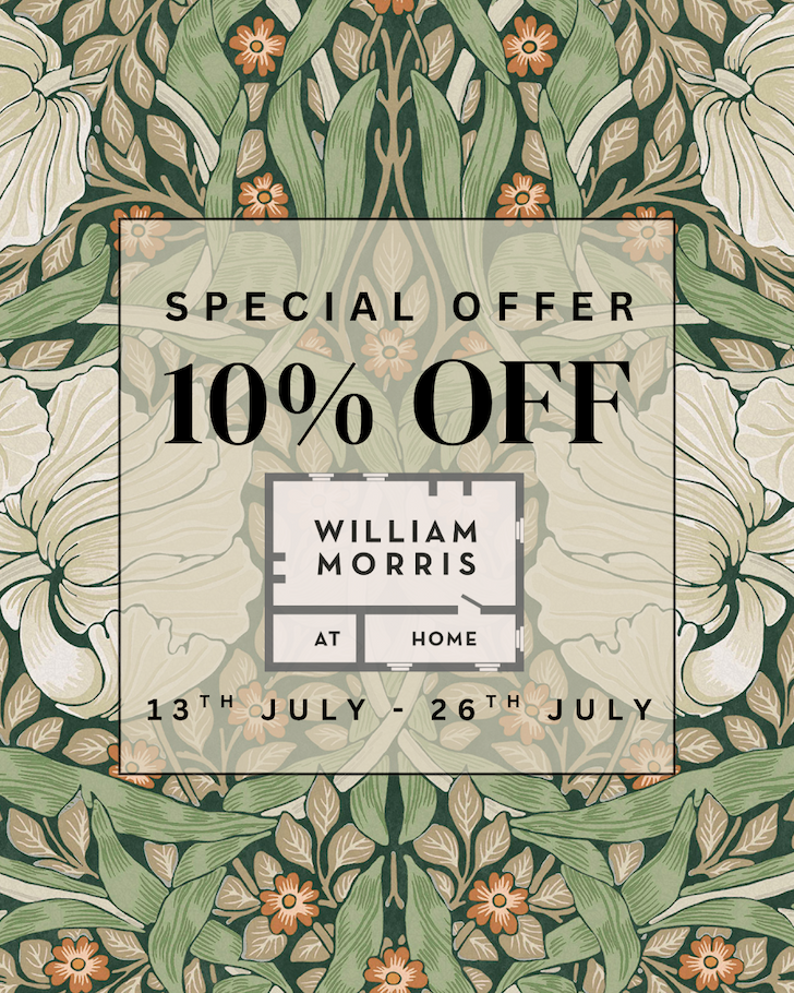 10% Off William Morris at Home 