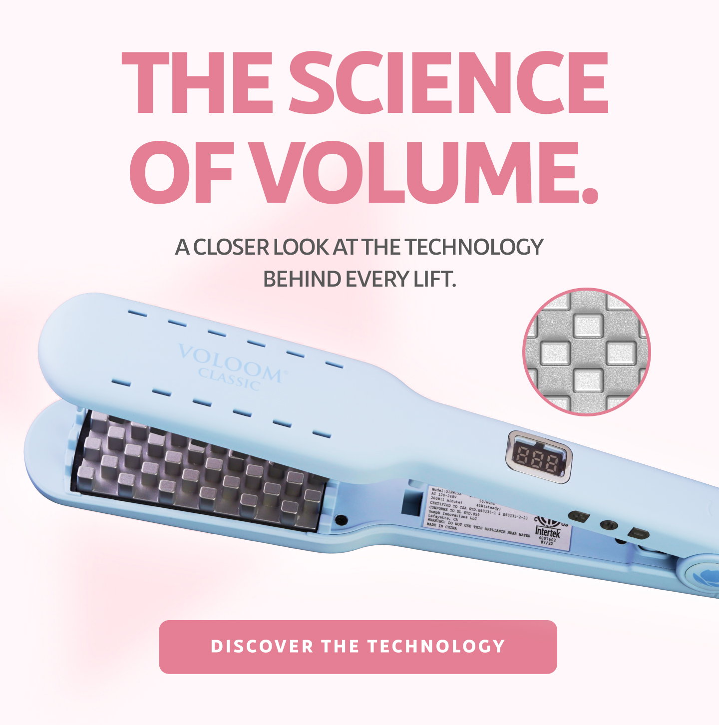 THE SCIENCE OF VOLUME.