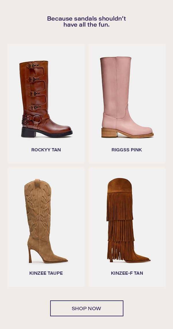 Because sandals shouldn't have all the fun