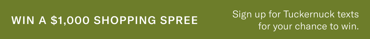 WIN A $1000 SHOPPING SPREE