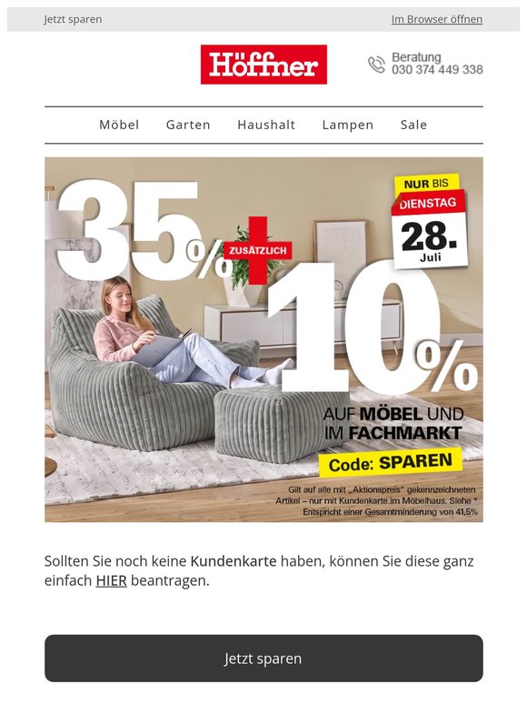 Höffner: Romantisch schlafen mit Bornholm - jetzt auf Hffi TV // +10% Extra-Rabatt