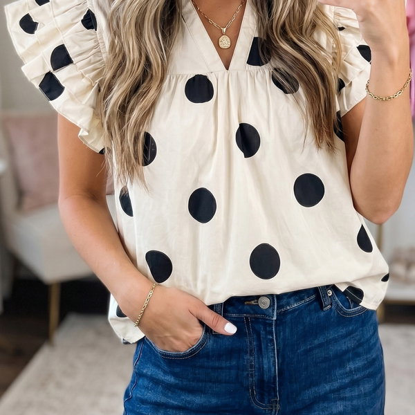 Jane Short Sleeve Shift Blouse