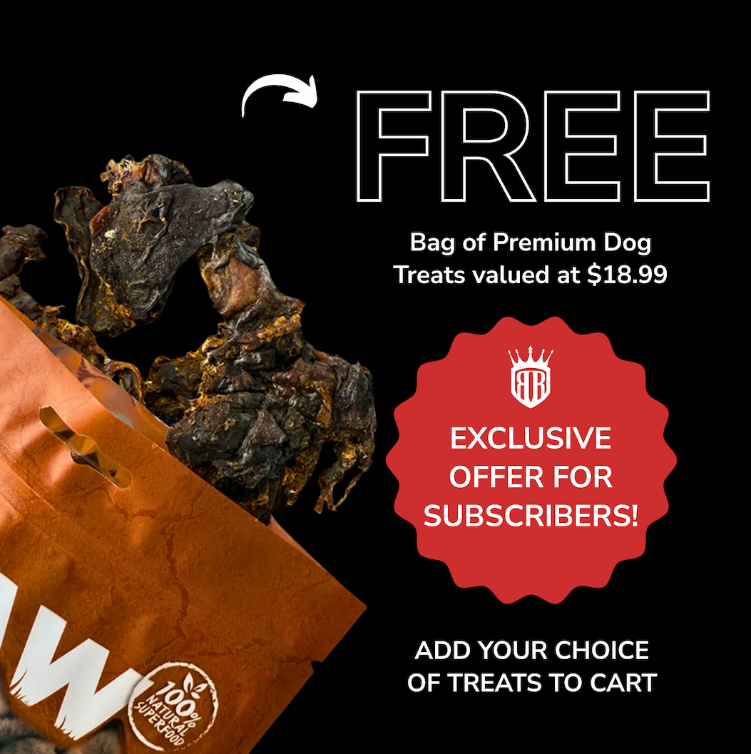 FREE: bag of premium dog treats valued at $18.99
