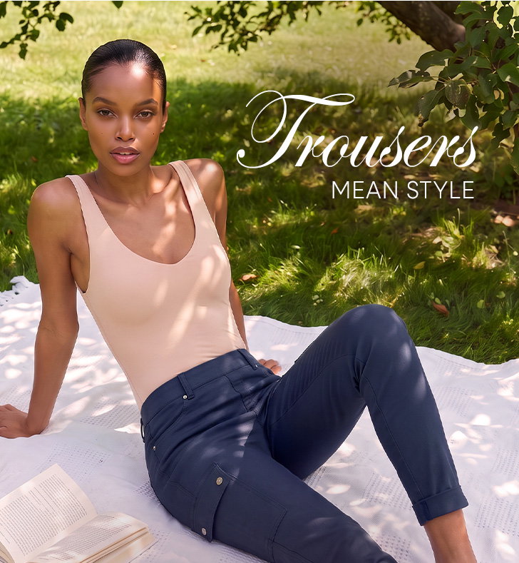 Turn Up Stretch Cargo Trousers