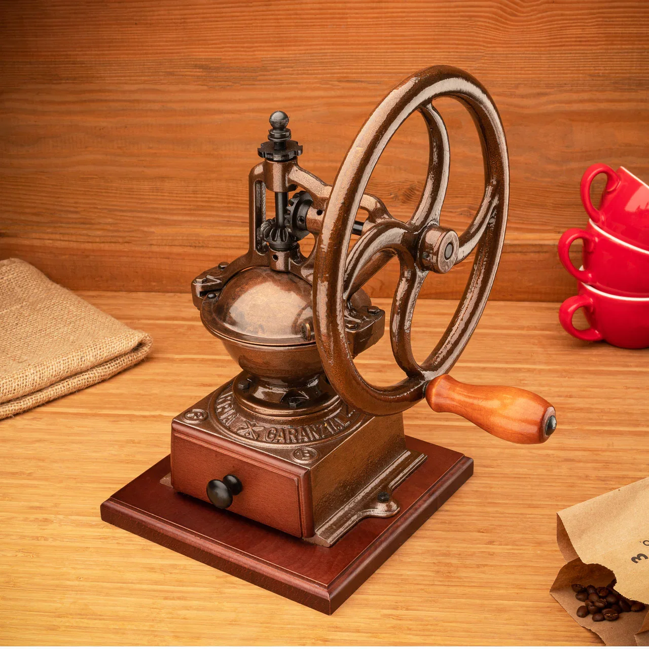 Image of Large Coffee Grinder- Copper