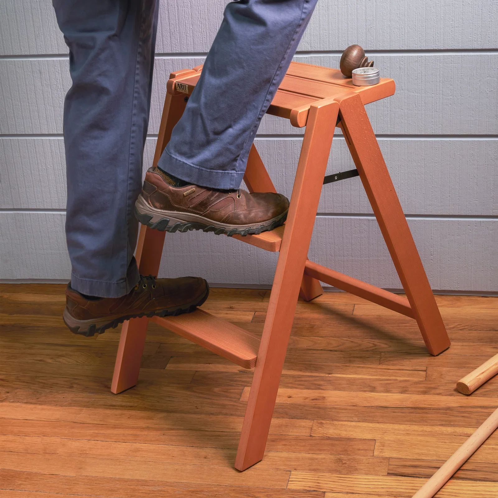 Image of Italian Beechwood Stepladder
