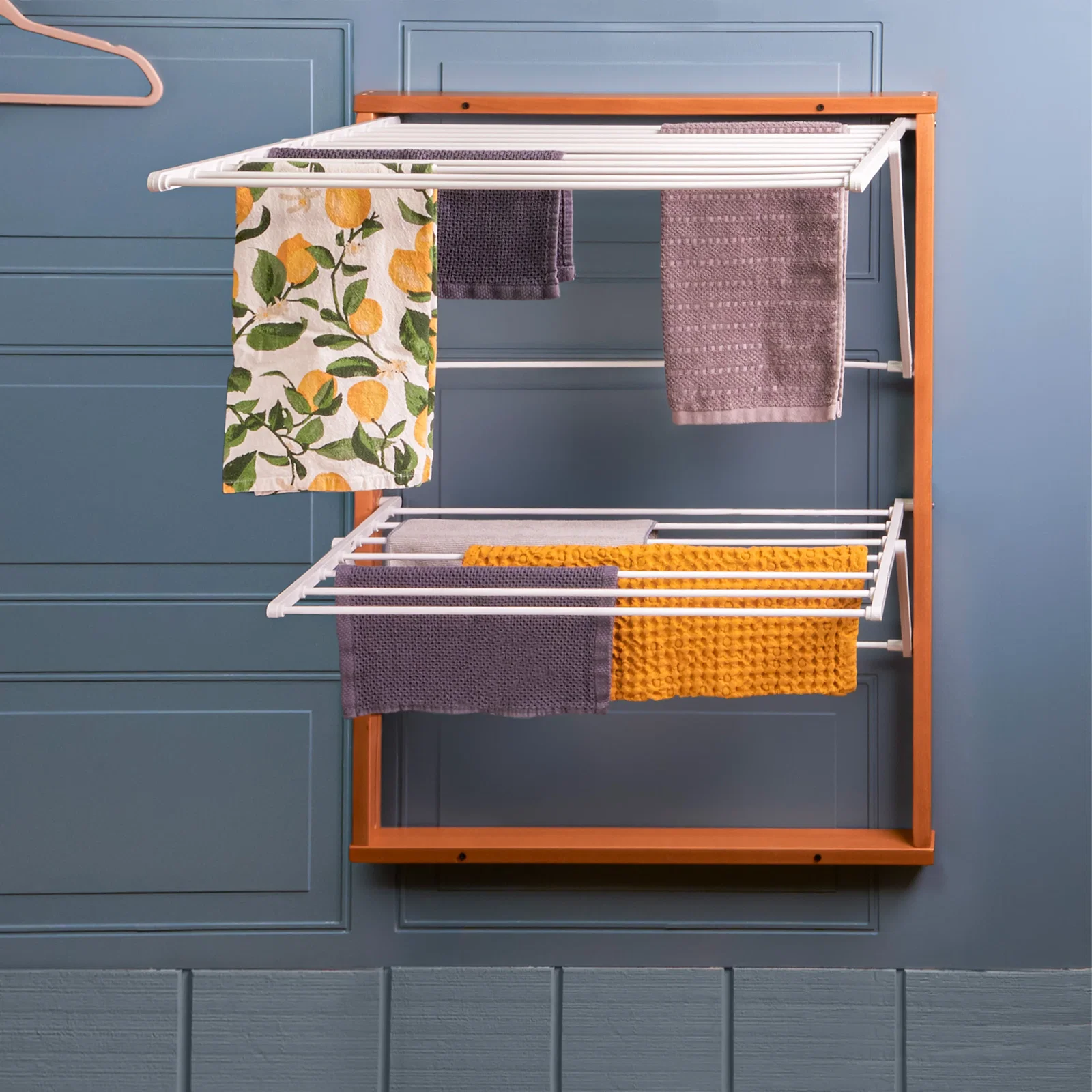 Image of Italian Laundry Wall Drying Rack