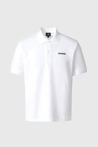 PABLO-CR Flat Knit Rib Collar Polo