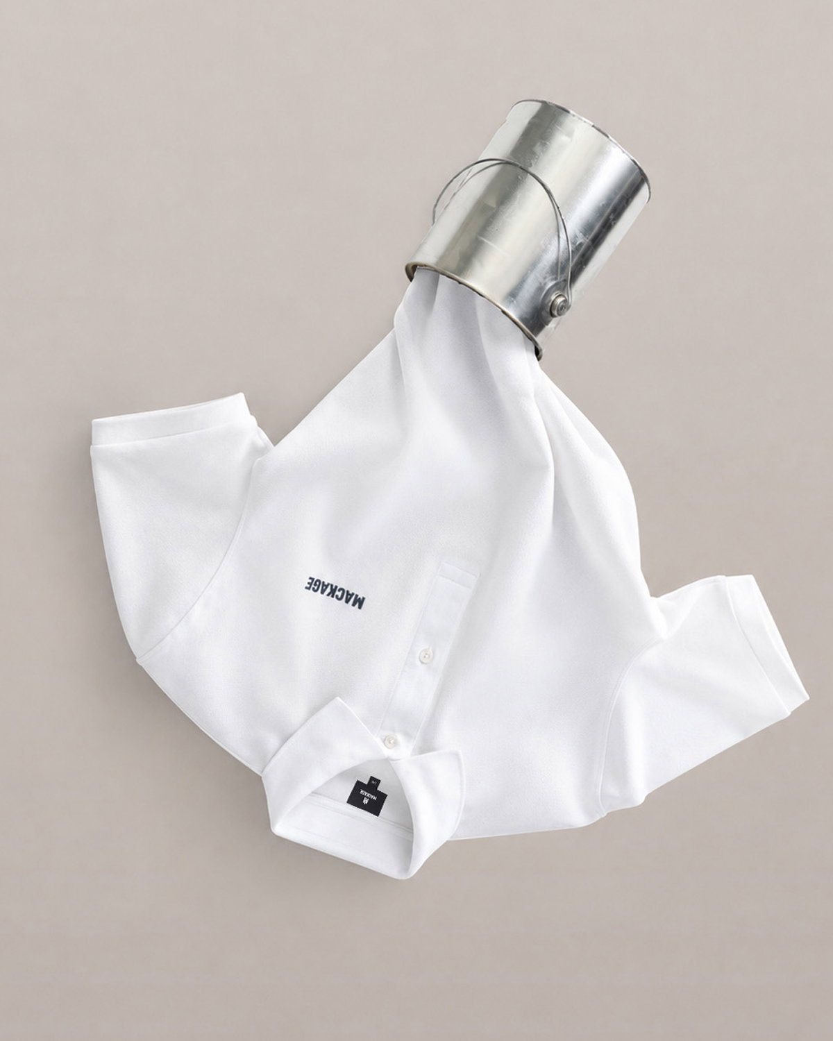 PABLO-CR Flat Knit Rib Collar Polo