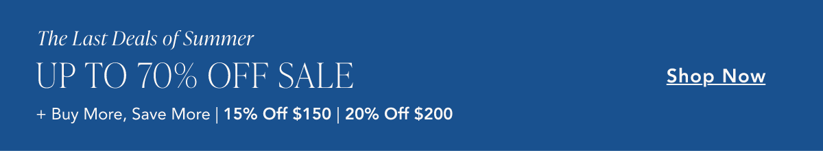 Up To 70% Off Deal