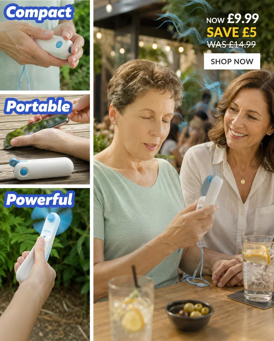 Compact, portable and powerful
