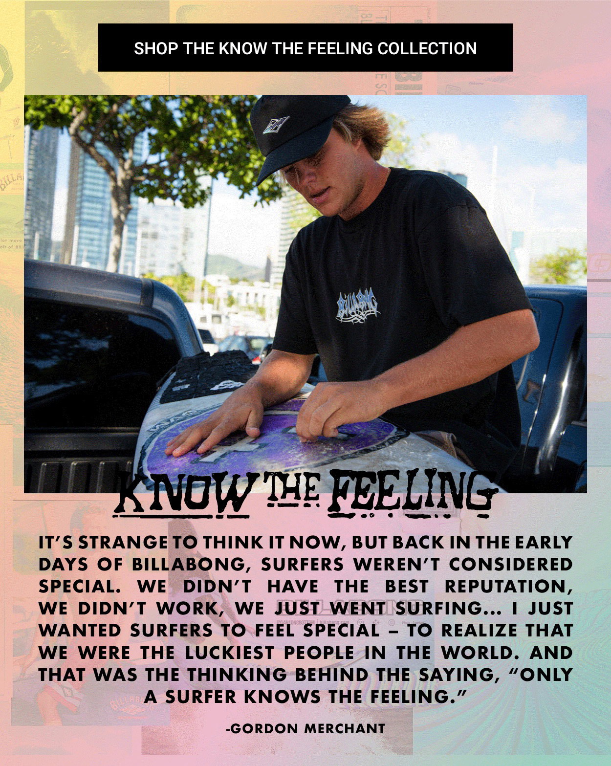 Shop The Know The Feeling Collection