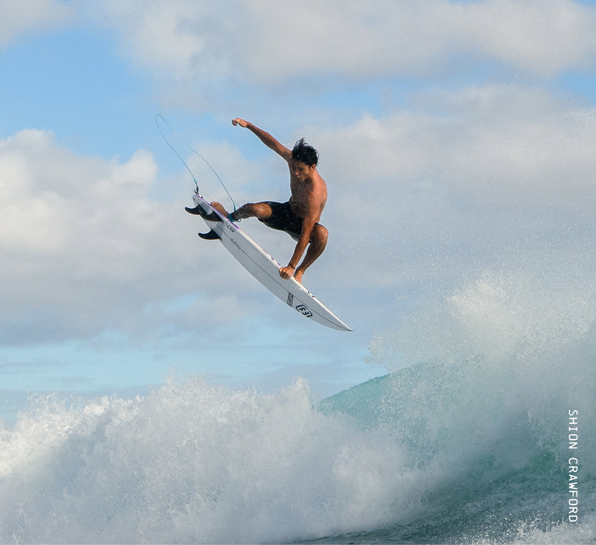 Shion Crawford Catching Big Air