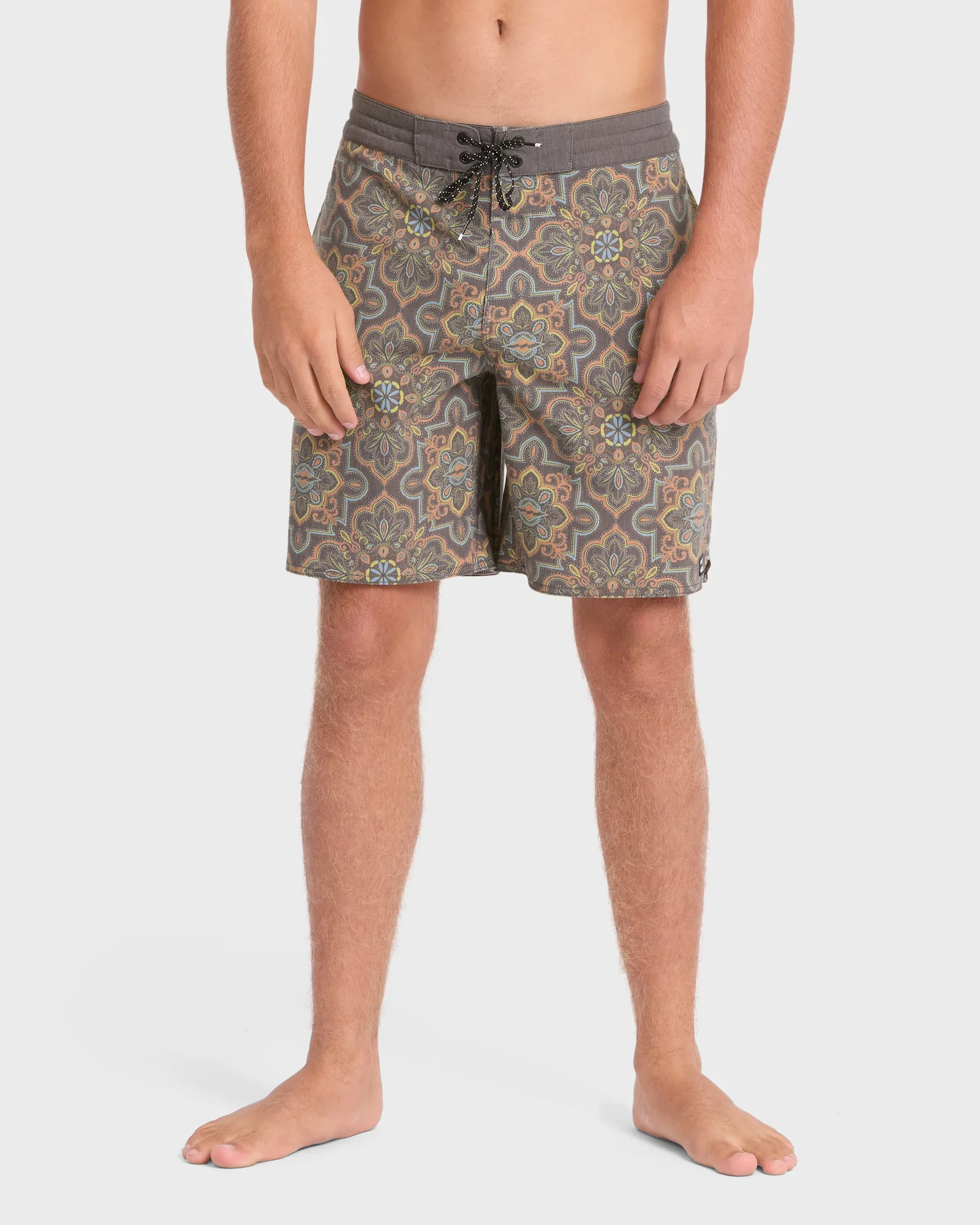 Image of Good Times Lo Tide 17.5" Boardshorts - Slate Black