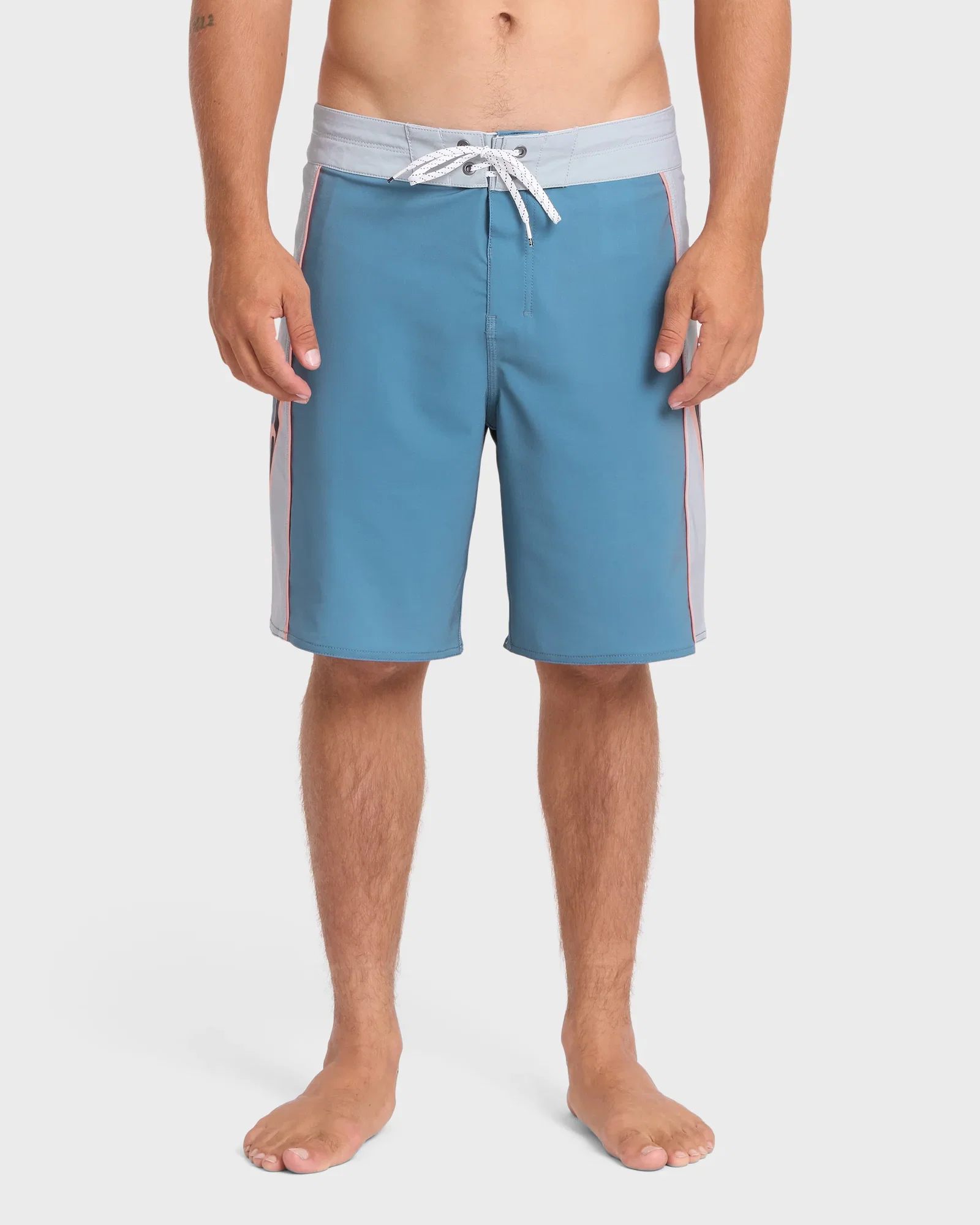 Image of New Wave Pro 19" Boardshorts - China Blue