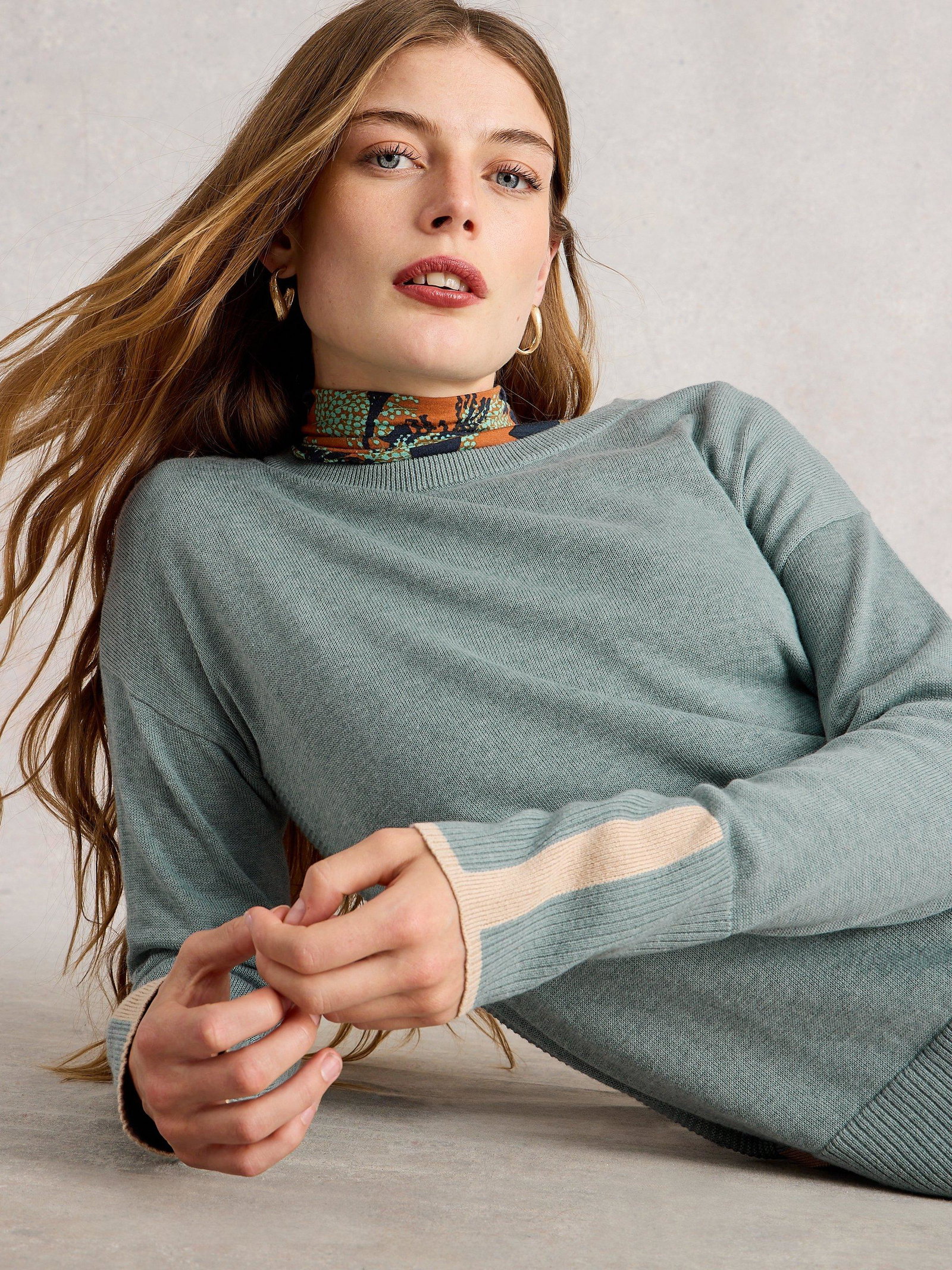 Shop Olive Jumper