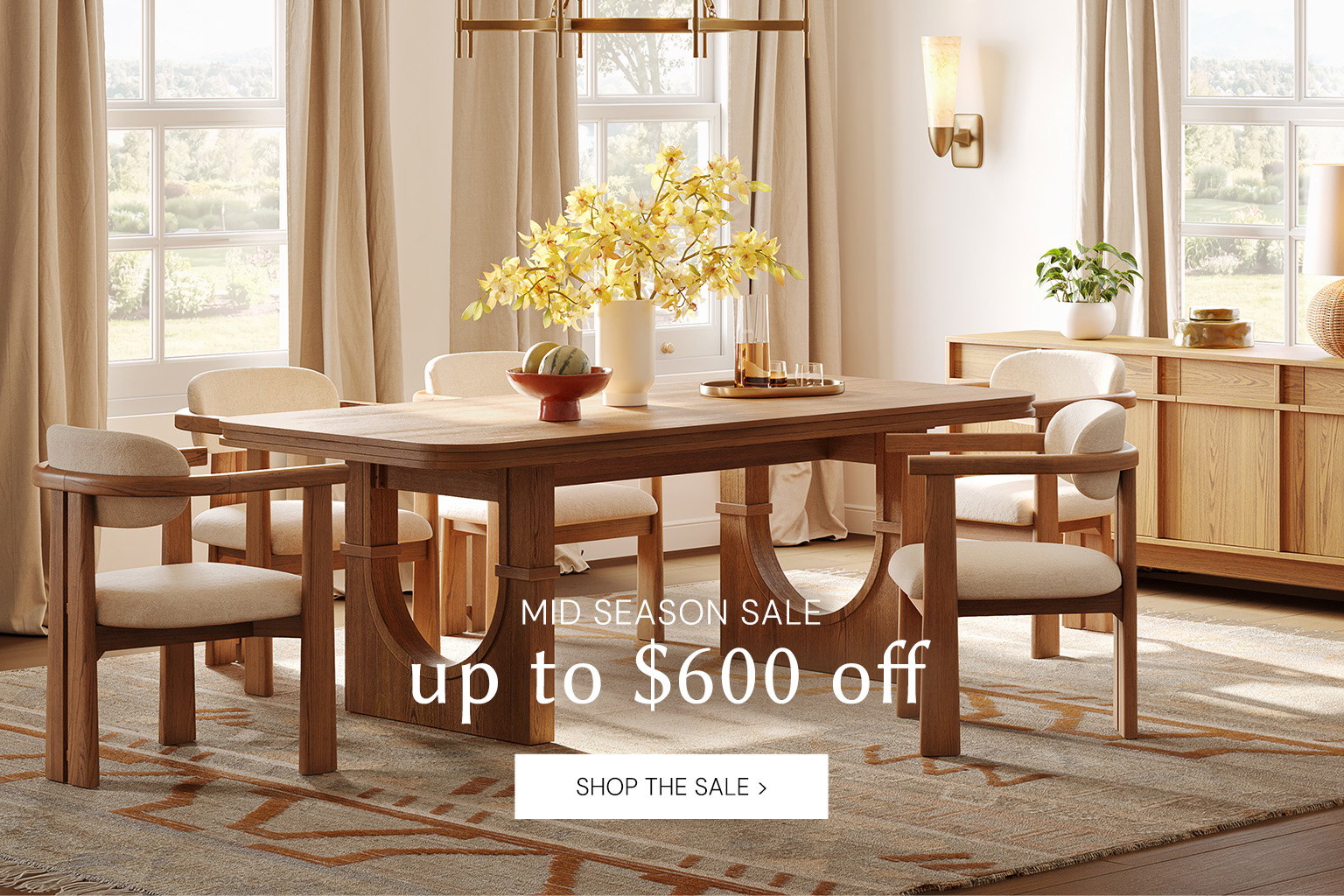 Mid-Season Sale Up to $600 Off