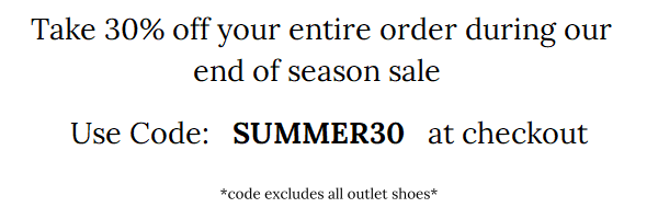 CODE: SUMMER30