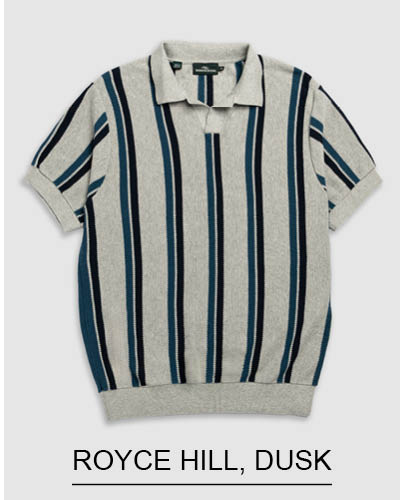 Shop Royce Hill Knit, Dusk online and instore at Rodd & Gunn