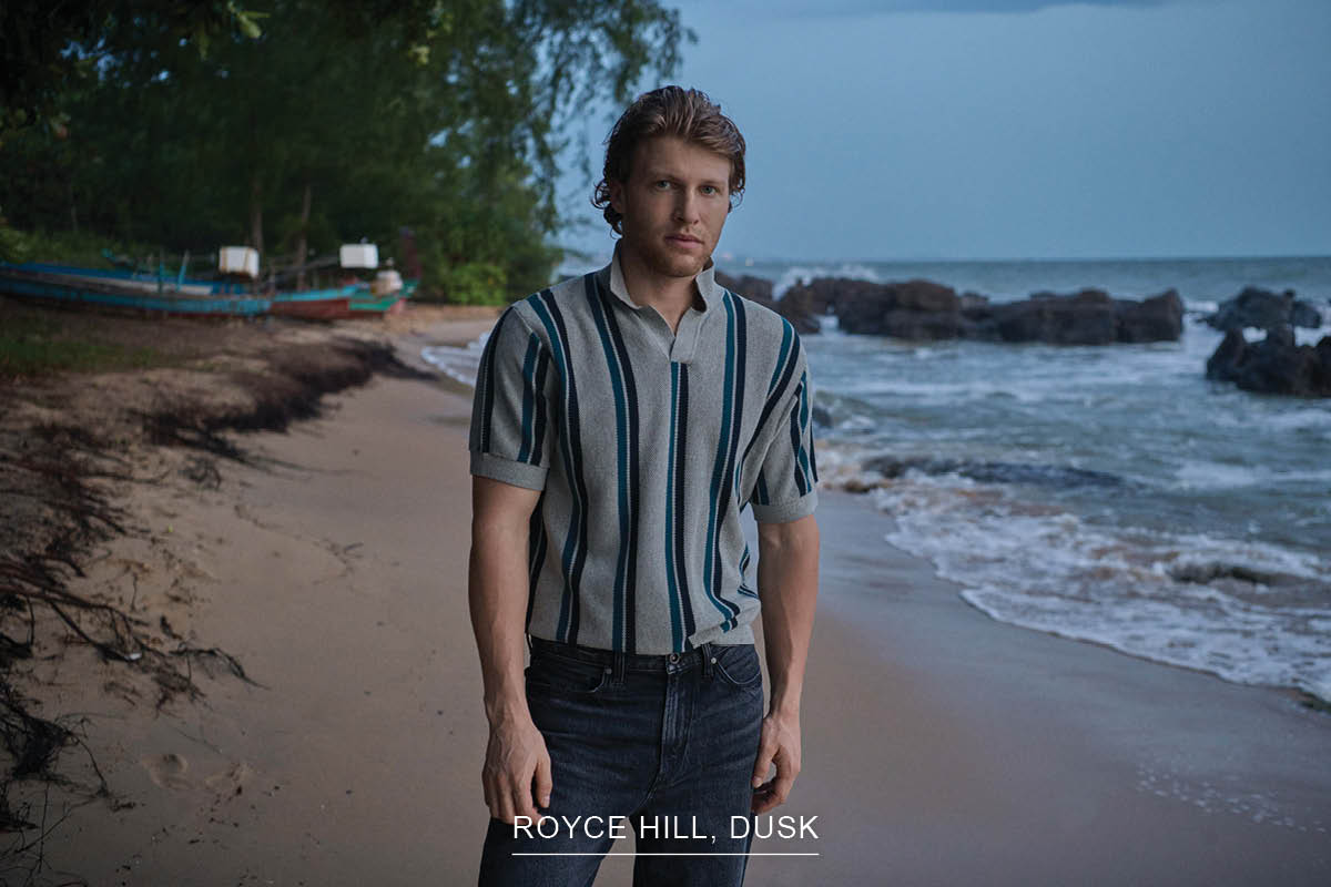 Shop Royce Hill Knit, Dusk online and instore at Rodd & Gunn