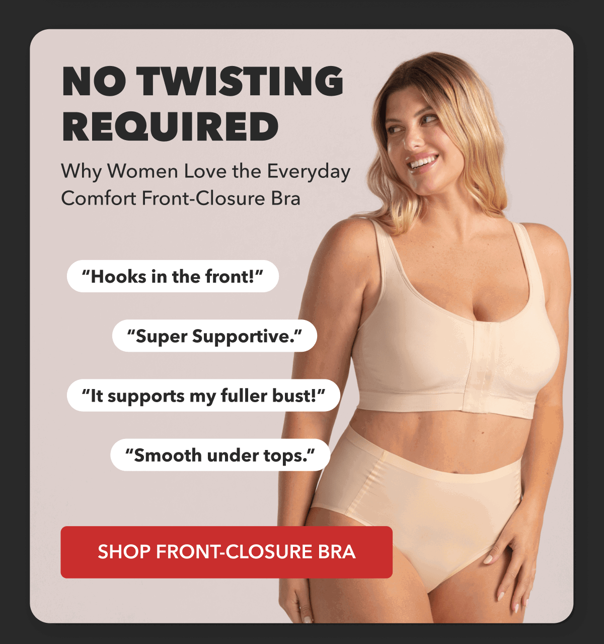 Shop Front-Closure Bra