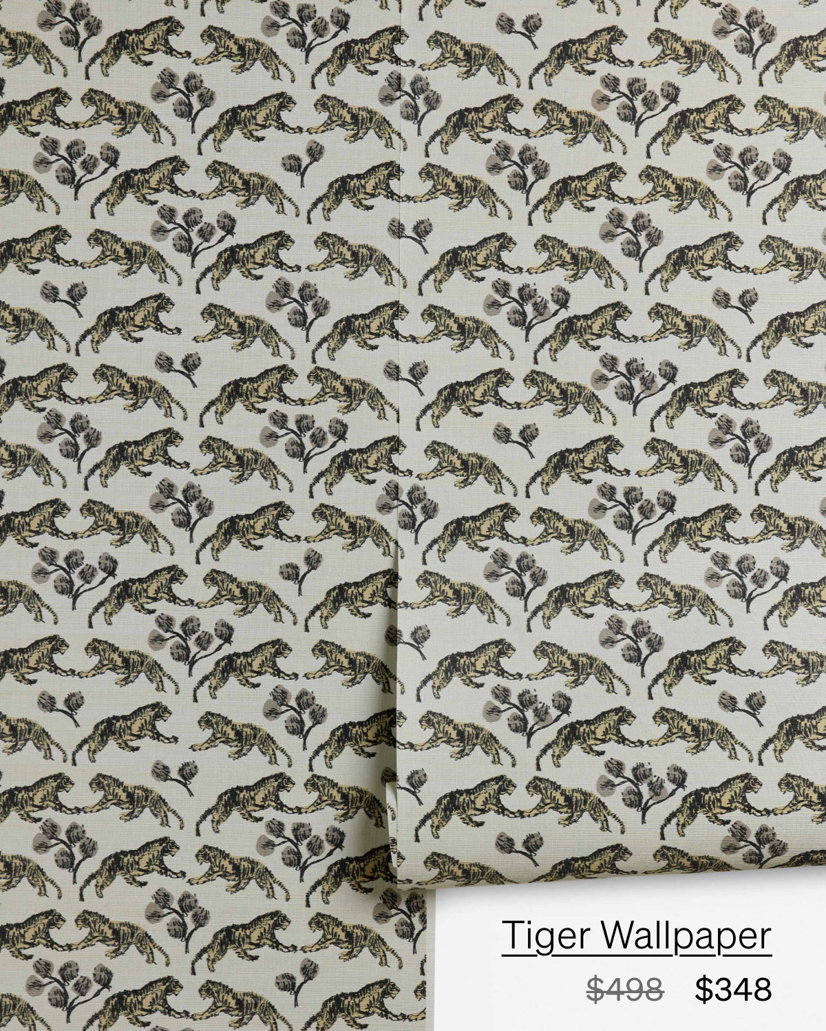 Shop Tiger Grasscloth Wallpaper