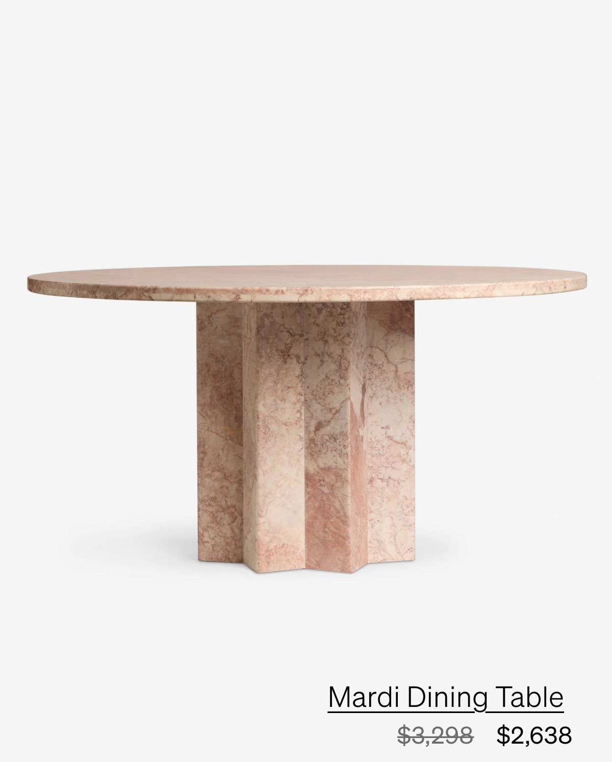 Shop Mardi Marble Dining Table