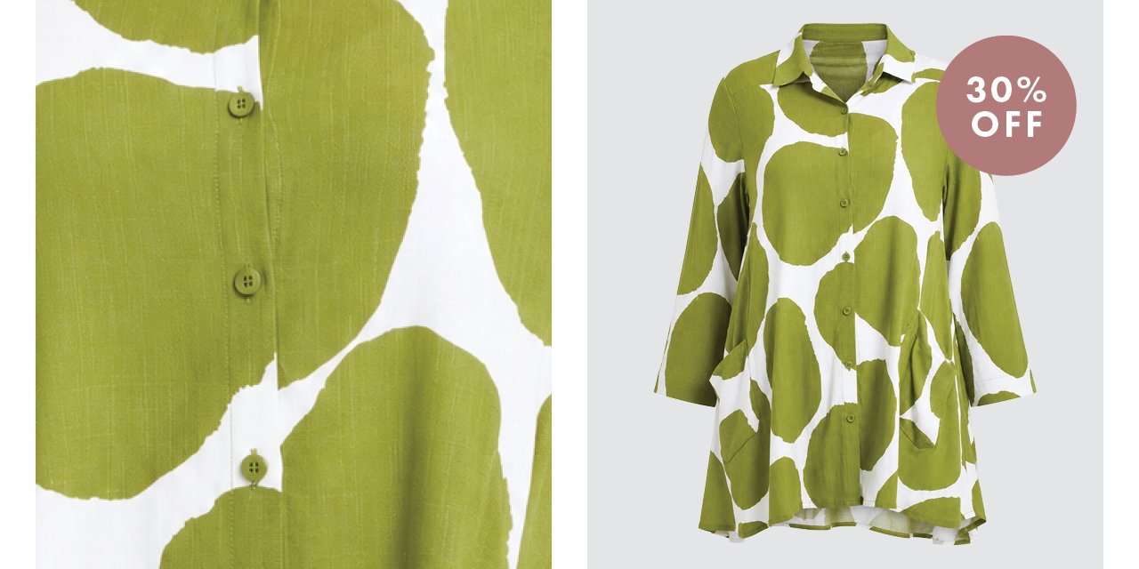 Natural Lilla Spot Shirt