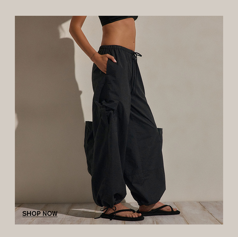 WOMEN'S PARACHUTE CARGO PANTS