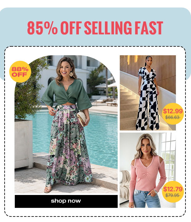 85% OFF SELLING FAST