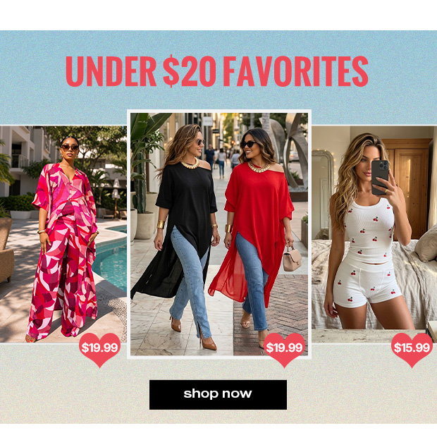 Under $20 Favorites