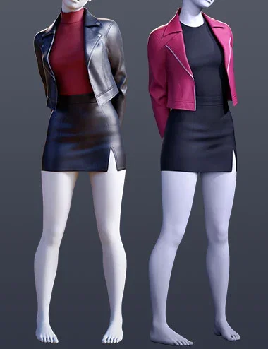 dForce BS City Chic Outfit for Genesis 9