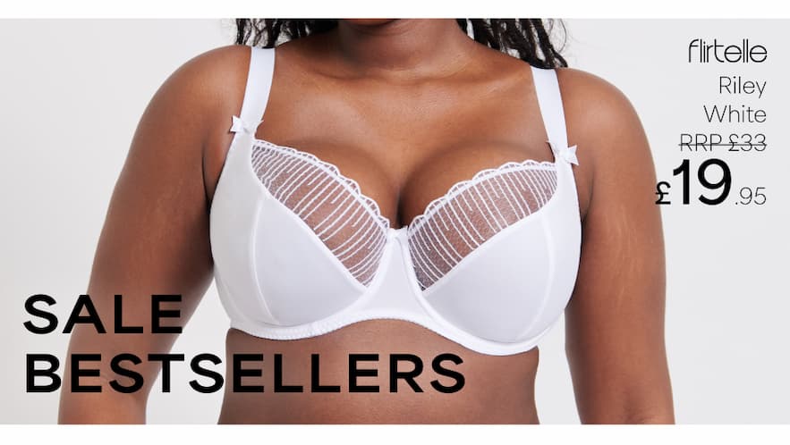 Sale Bestsellers - Flirtelle Riley Bra White