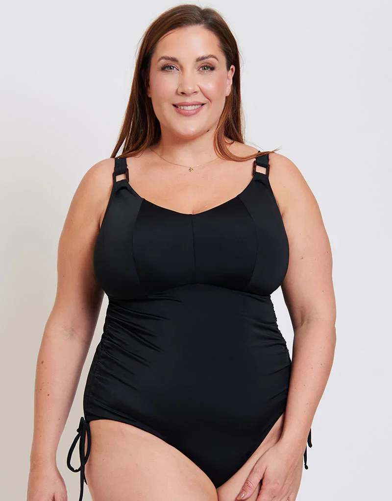 Adella Azura Non-Wired Swimsuit Black