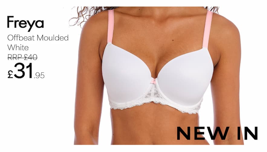 New In - Freya Offbeat Moulded White