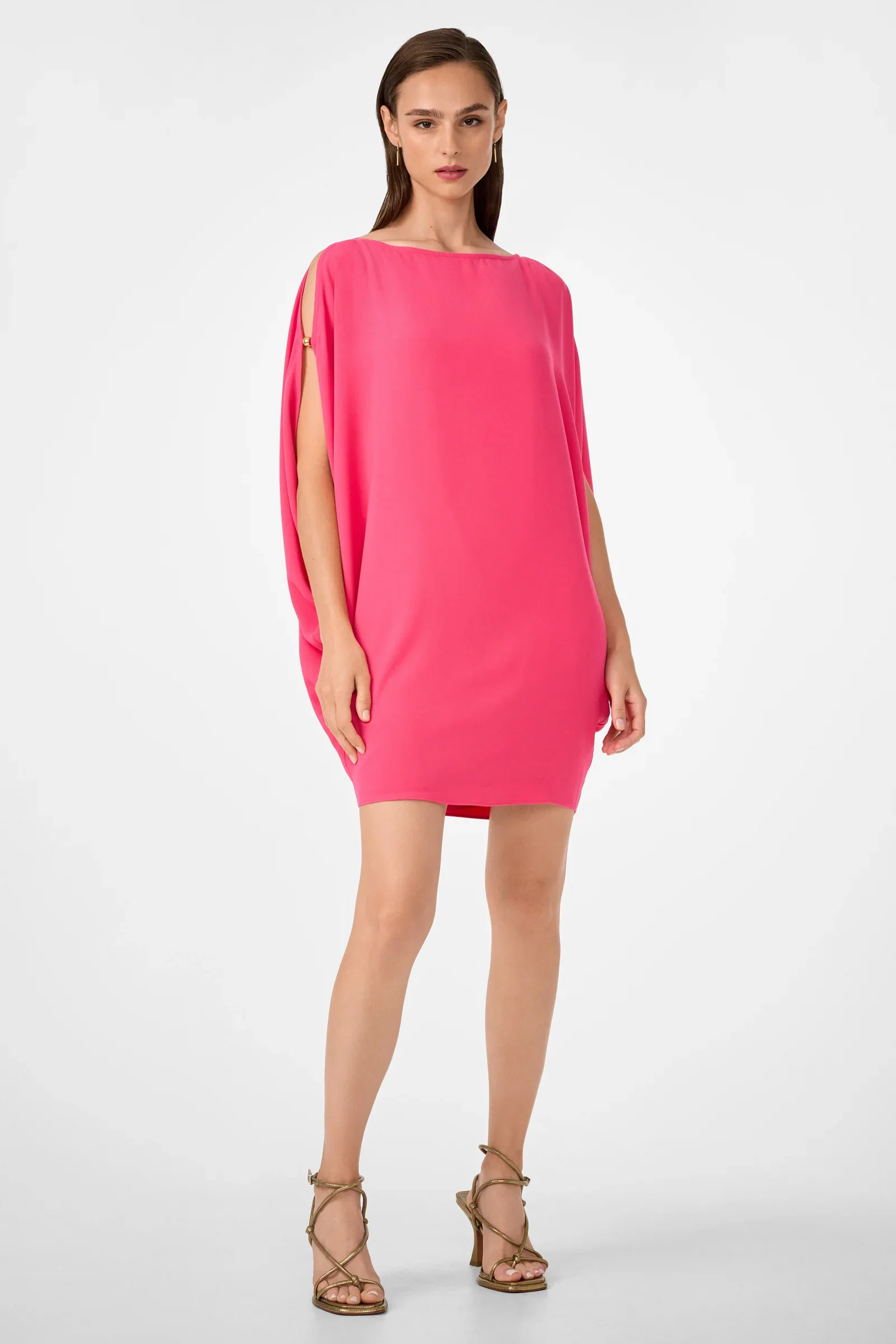 Image of Razu Short Split Sleeve Mini Dress
