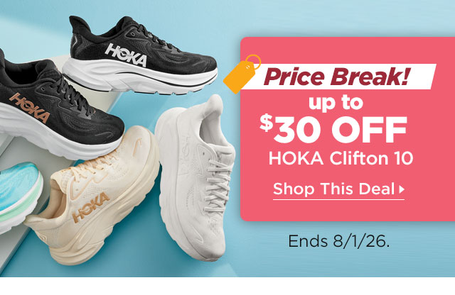 Shop HOKA Clifton 10 Deal