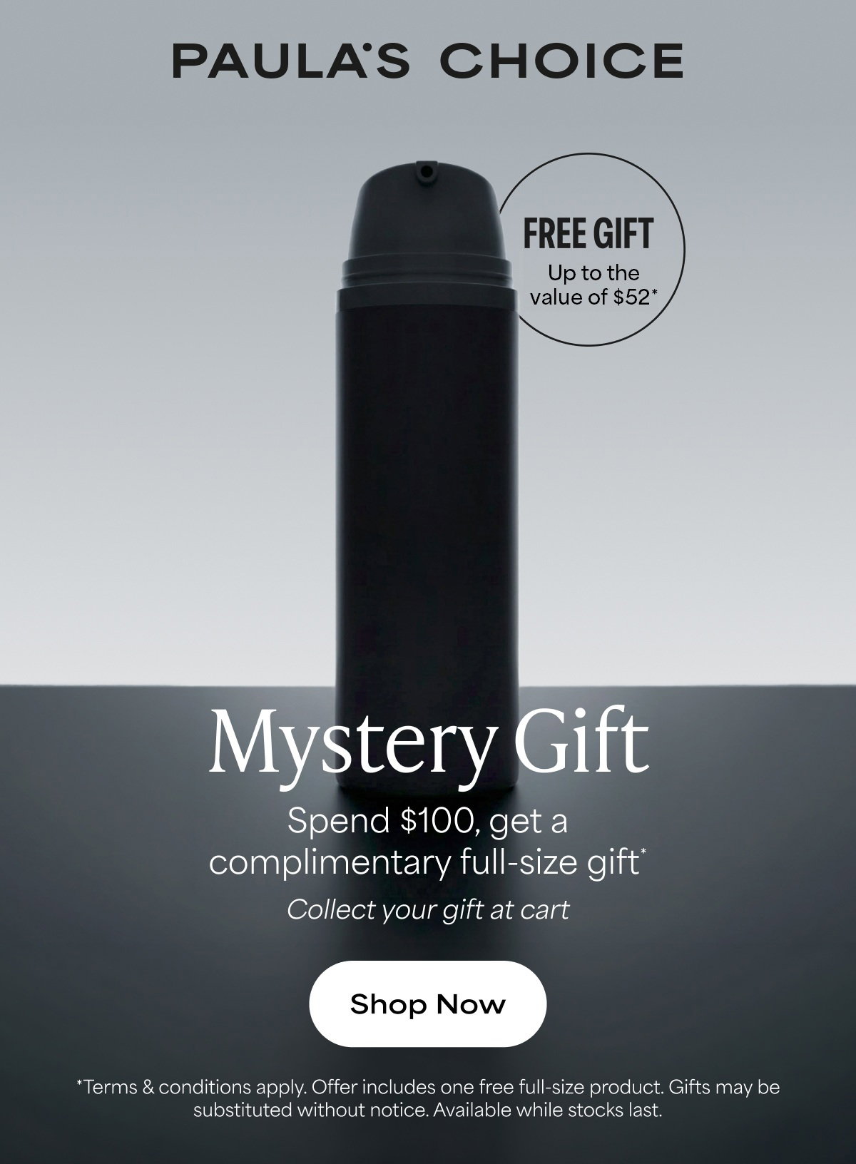 Mystery Gift | Spend $100, Get A Free Full-Size Gift