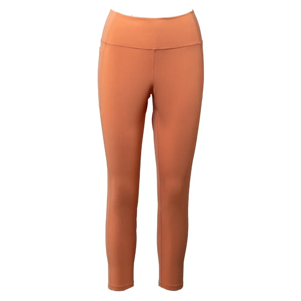 Image of Women's Agility 7/8 High Waisted Leggings - Apricot Crush