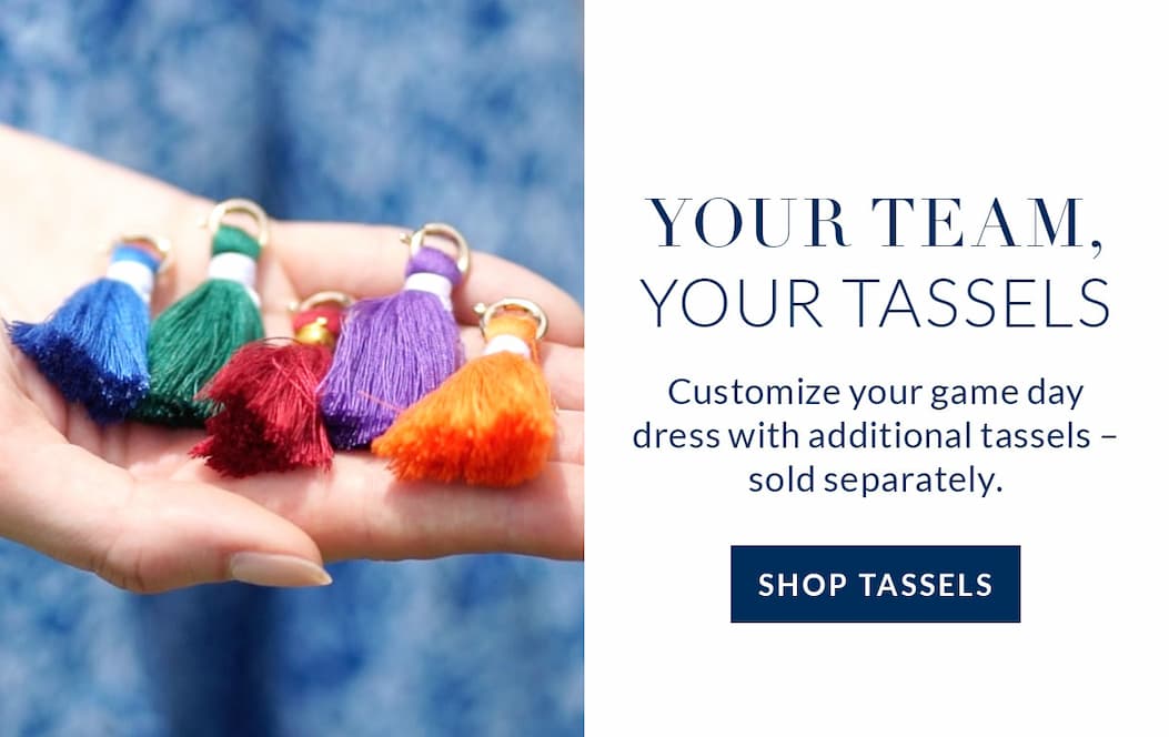 Shop your team tassels