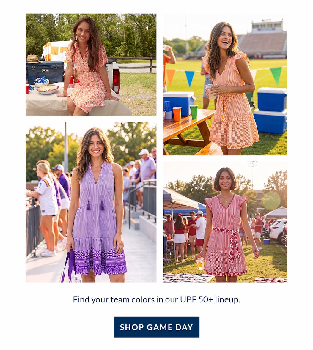 Shop our Game Day Collection