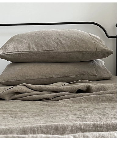 Flax Linen Pillowcase