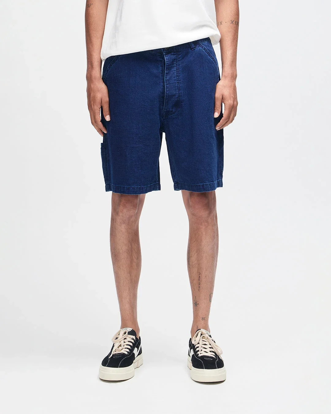 Image of Big Fella Chambray Short - Indigo