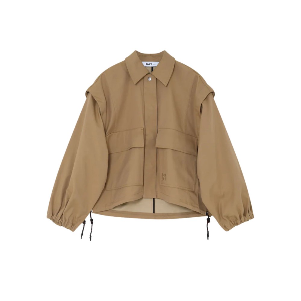 Image of Stevens Canvas Jacket - Ecru Olive
