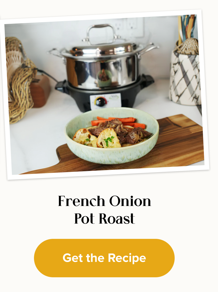 French Onion Pot Roast < Get the Recipe >