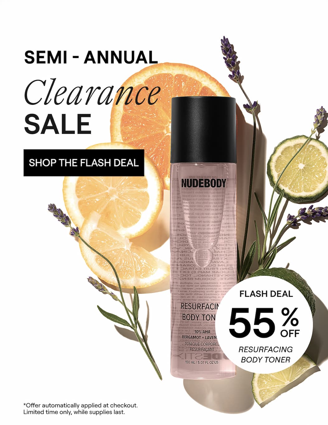 semi-annual clearance sale
