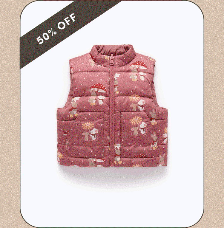 Purebaby 50% Off Winter